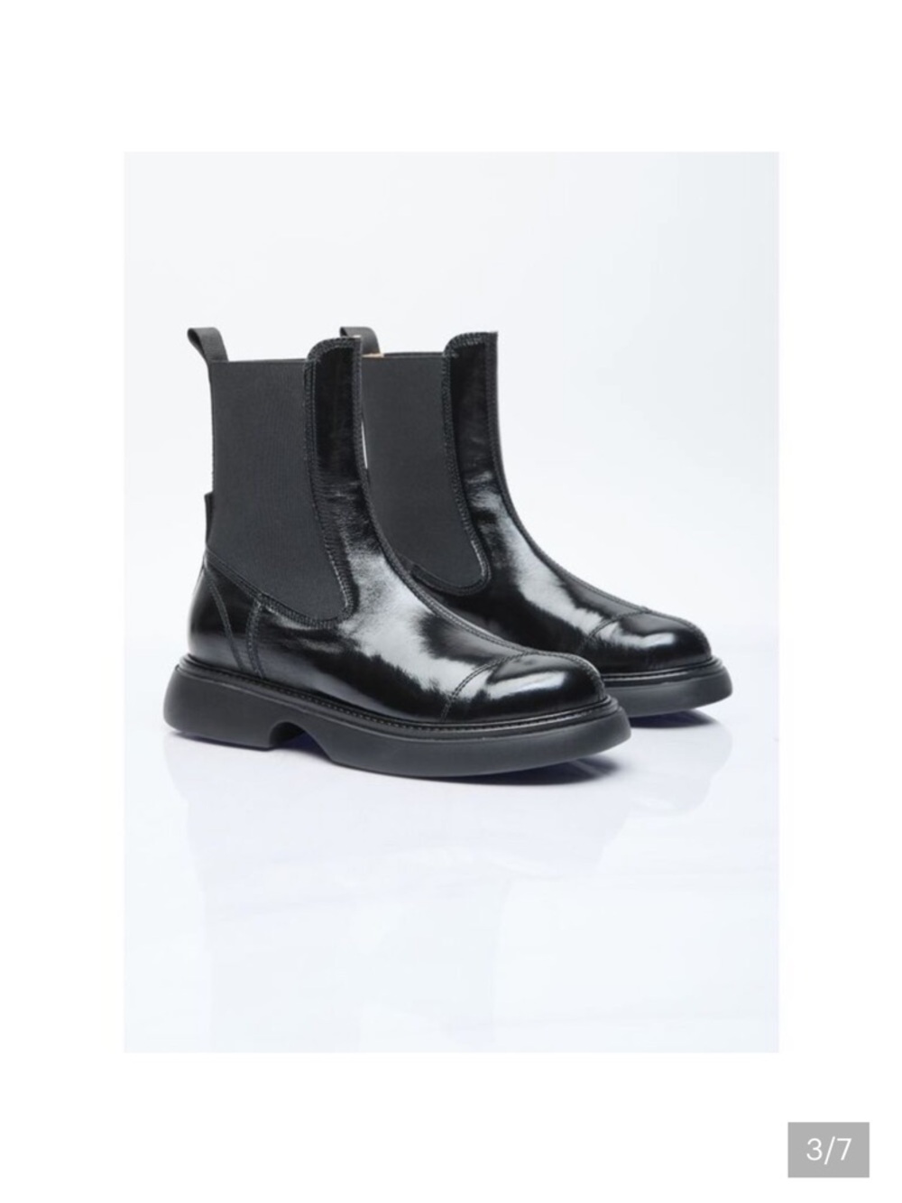 Ganni Everyday Black Chelsea Boots